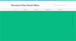 Desktop Screenshot of downtownplazadental.com